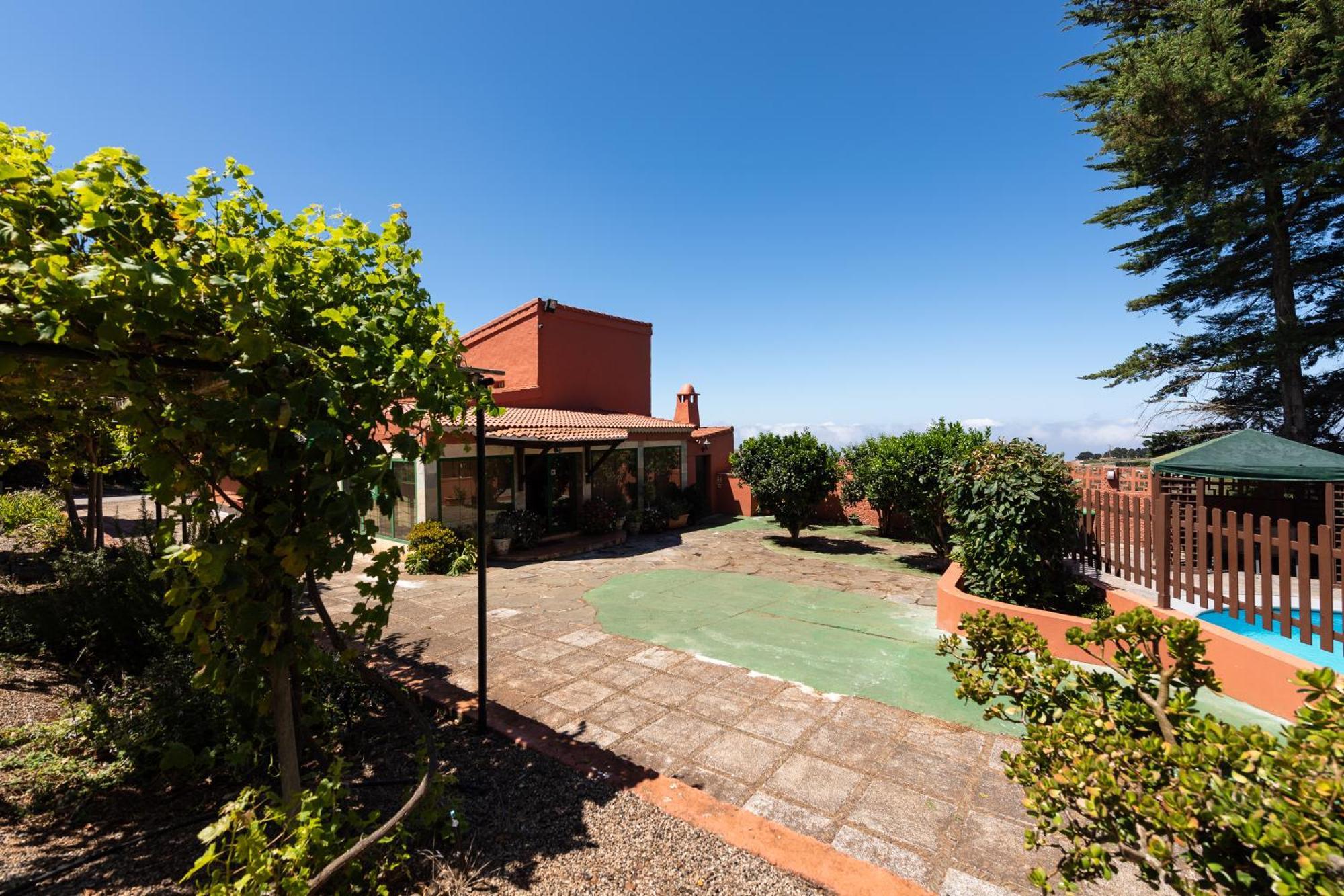 Villa Rural El Poleo D&R Con Piscina Climatizada Privada Y Solarium Pico de Viento Exterior photo
