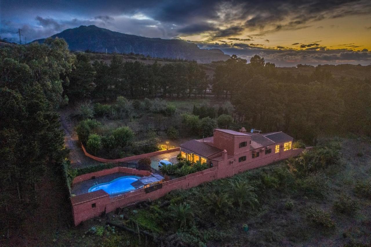 Villa Rural El Poleo D&R Con Piscina Climatizada Privada Y Solarium Pico de Viento Exterior photo